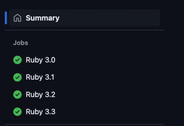 Ruby CI